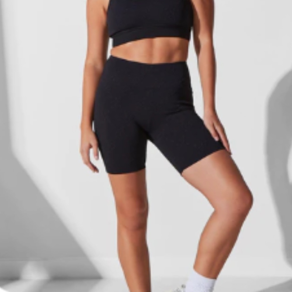 Like New Noli Monogram Jacquard Studio Shorts - Black